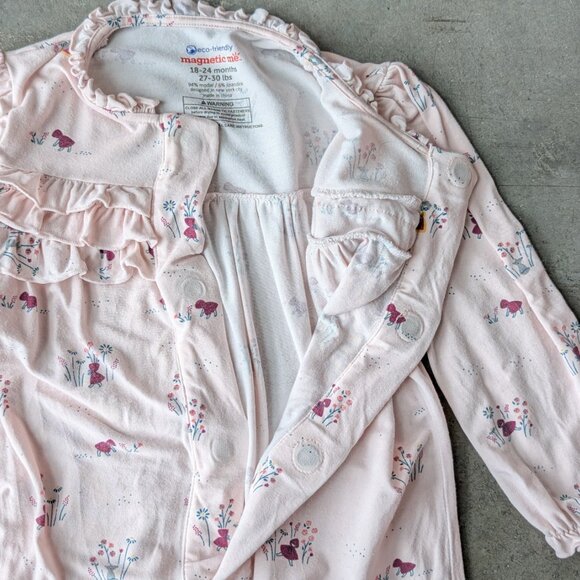 Magnetic Me Little Red Riding Hood Modal Ruffle Pajamas size 18-24M - Picture 6 of 8